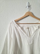 Natural Life Cotton Gauze Top (L)