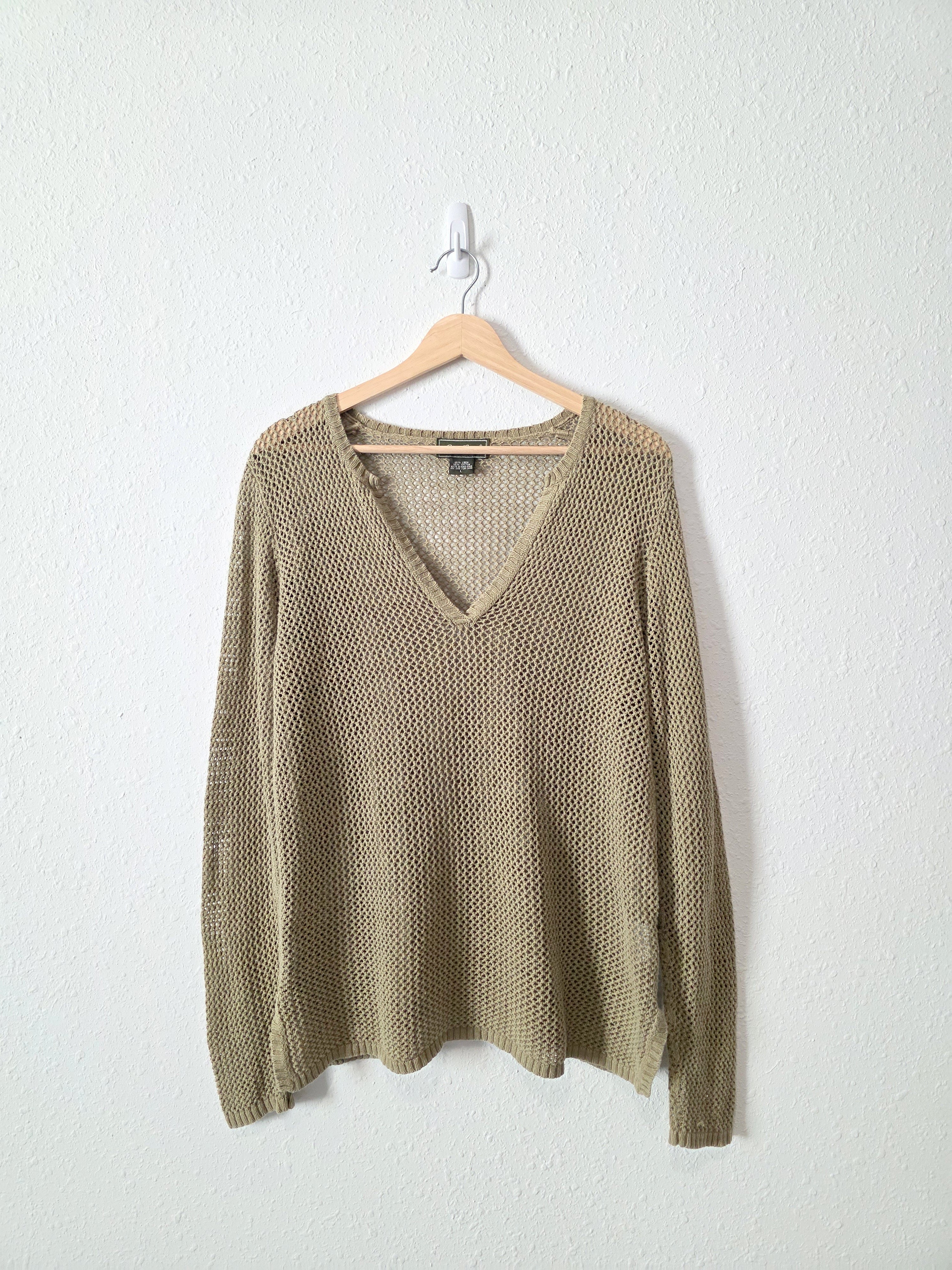 Eddie Bauer Linen Cotton Knit (L)