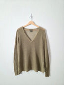 Eddie Bauer Linen Cotton Knit (L)