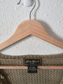 Eddie Bauer Linen Cotton Knit (L)