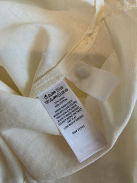 NEW Linen Cotton Puff Sleeve Blouse (XL)