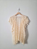 NEW Floral Lace Tie Front Top (4X)