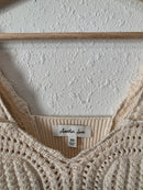 Another Love Cotton Crochet Top (XS)