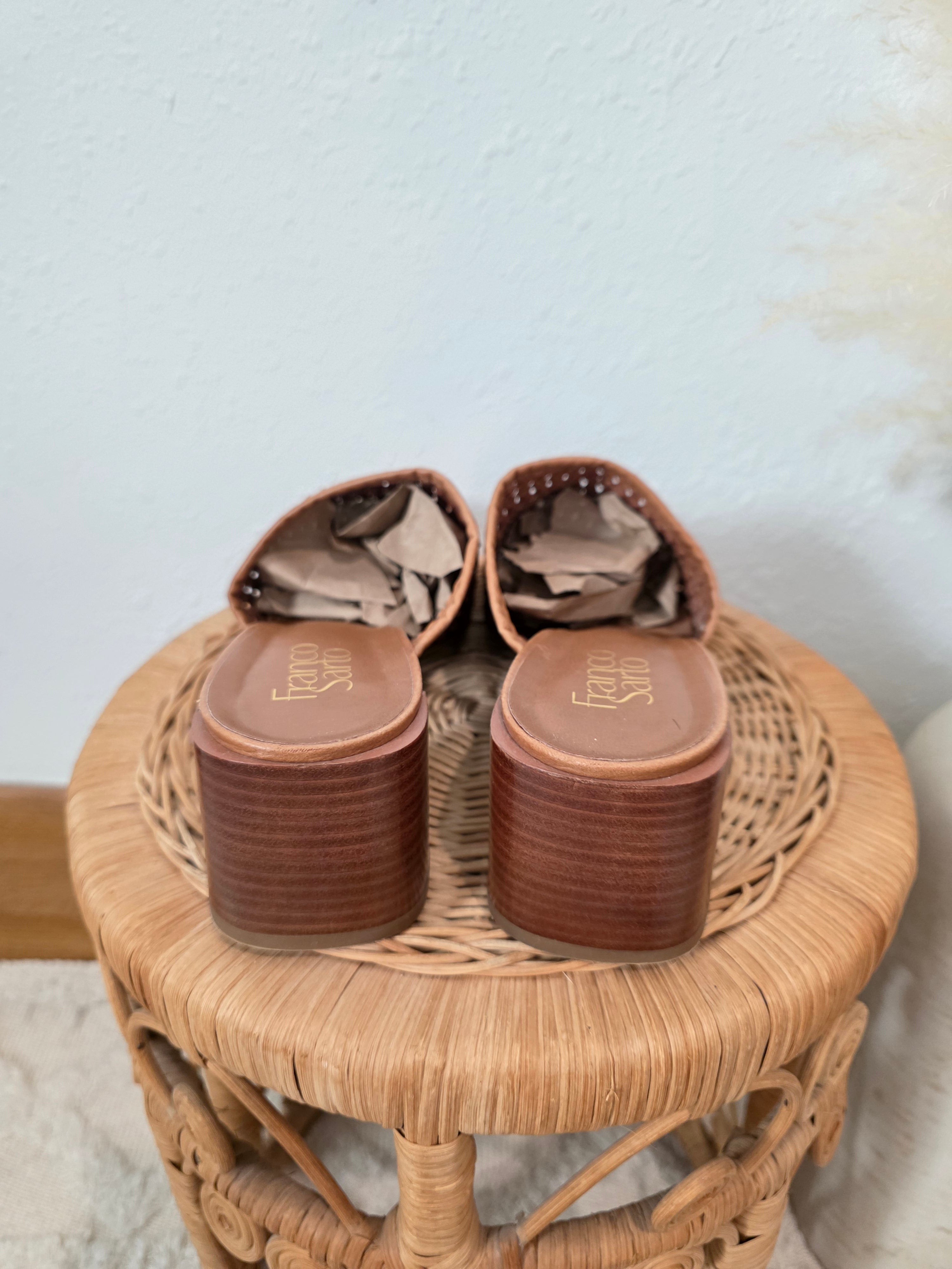 Franco Sarto Woven Mules (10)