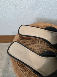 Everlane Black Slide Sandals (9.5)