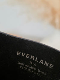 Everlane Black Slide Sandals (9.5)