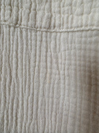 Geegee Cotton Gauze Oversized Shirt (S)