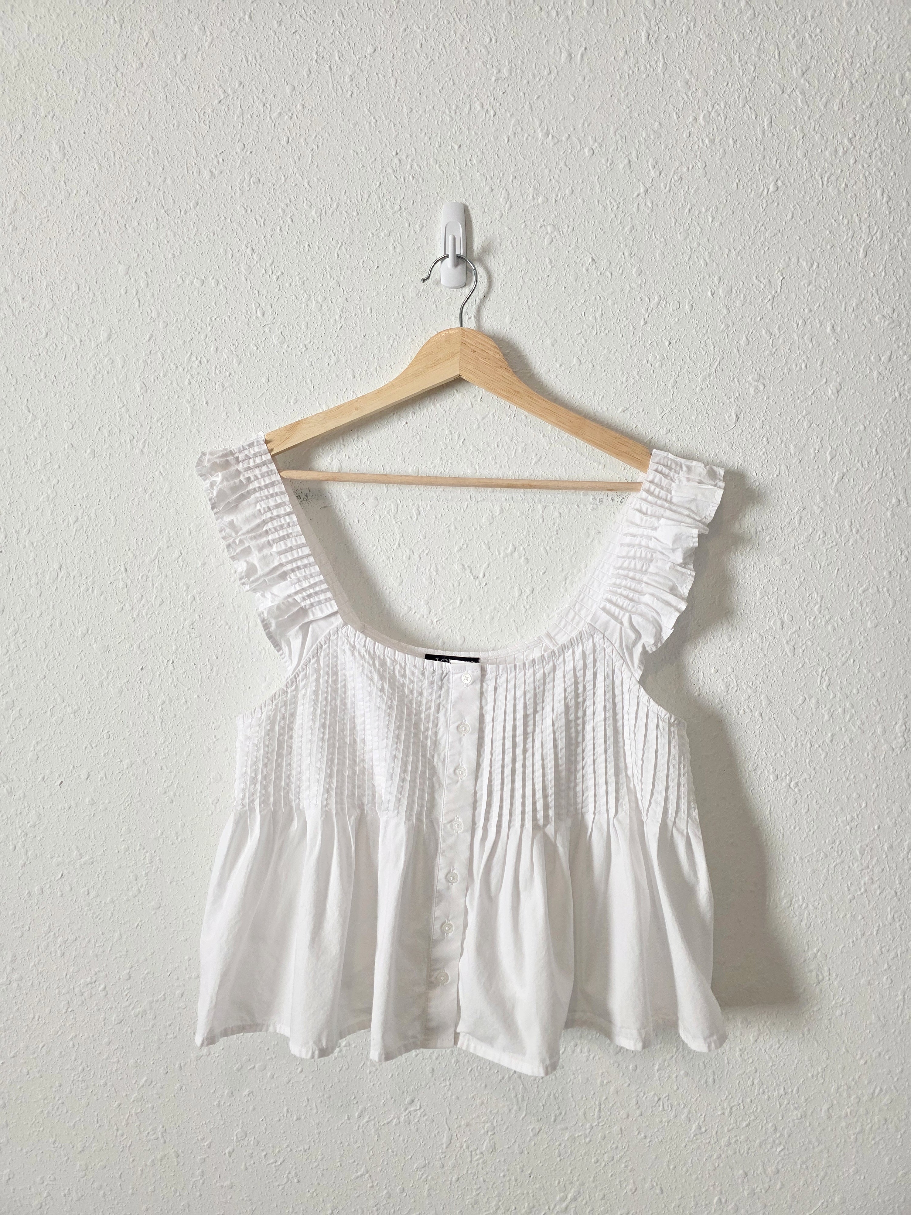 J.Crew Cotton Babydoll Tank (M)