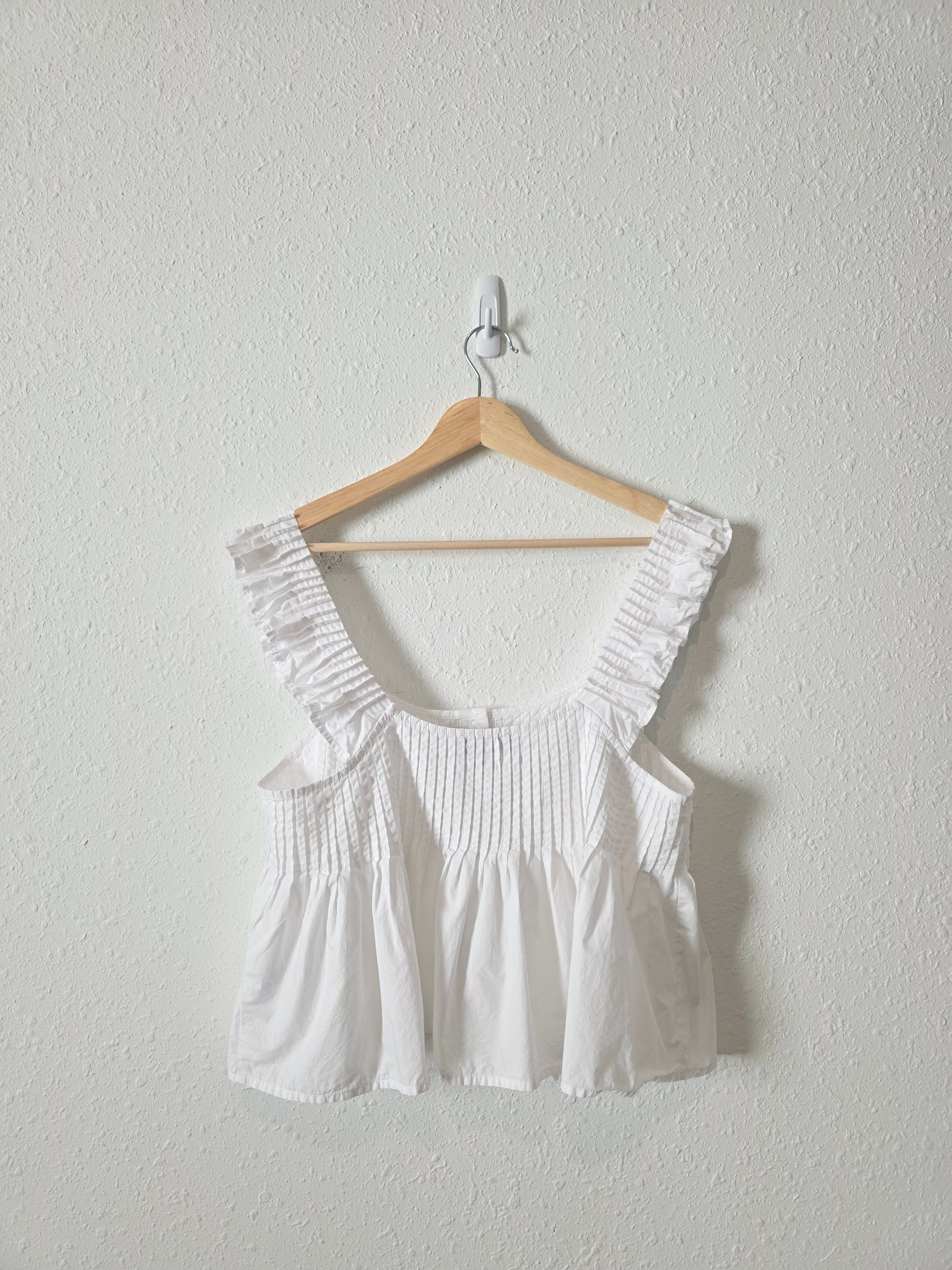 J.Crew Cotton Babydoll Tank (M)