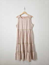 In Loom Ditsy Floral Midi Dress (L)