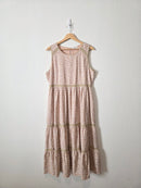 In Loom Ditsy Floral Midi Dress (L)