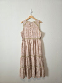 In Loom Ditsy Floral Midi Dress (L)