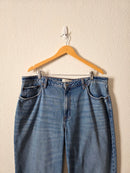 Abercrombie The Loose Jeans (34/18 long)