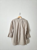 Zara Linen Oversized Button Up (S)
