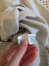 Zara Linen Oversized Button Up (S)