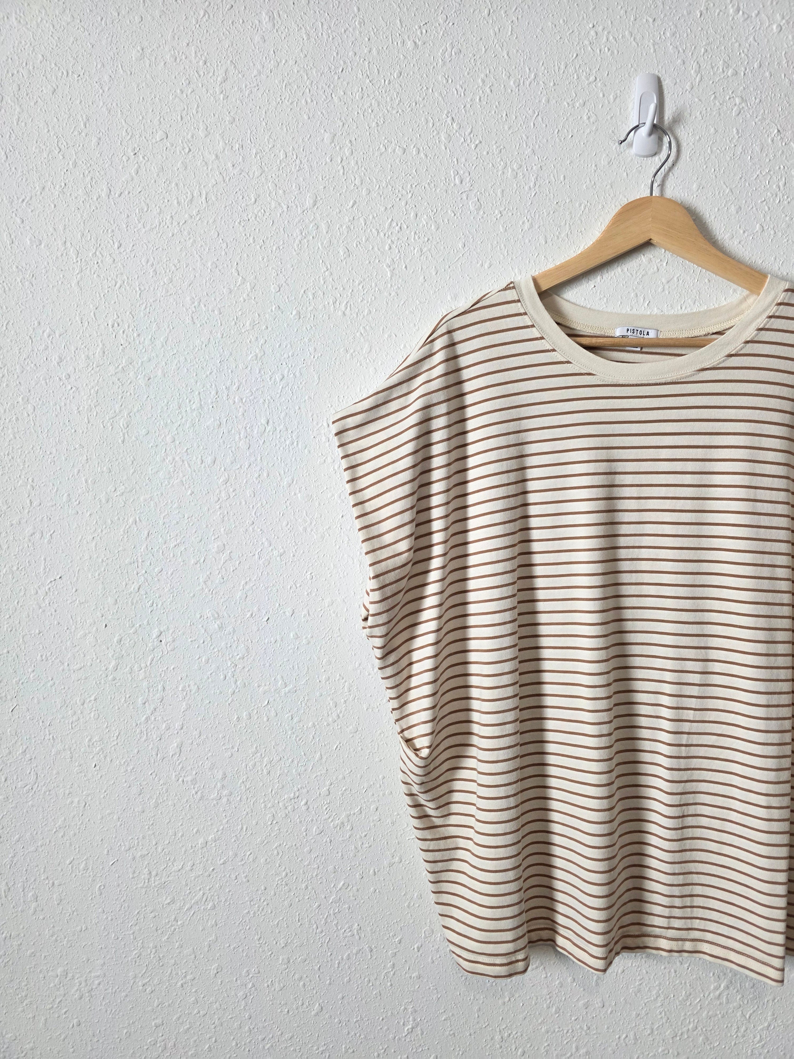 Pistola Striped Boxy Tee (L)
