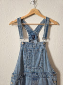 Gap Light Wash Denim Shortalls (M)