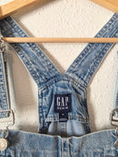 Gap Light Wash Denim Shortalls (M)