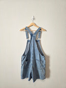 Gap Light Wash Denim Shortalls (M)