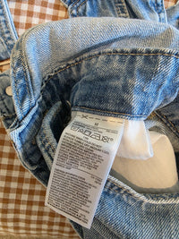 Gap Light Wash Denim Shortalls (M)
