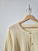 Demylee Textured Cotton Cardigan (XS)