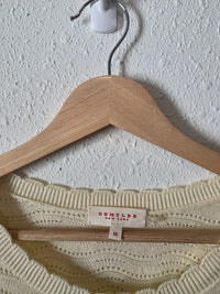 Demylee Textured Cotton Cardigan (XS)