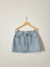 Levi's Denim Mini Skirt (29)