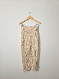NEW Z Supply Crochet Maxi Skirt (S)