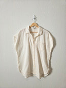 Madewell Gauze Button Up Shirt (M)