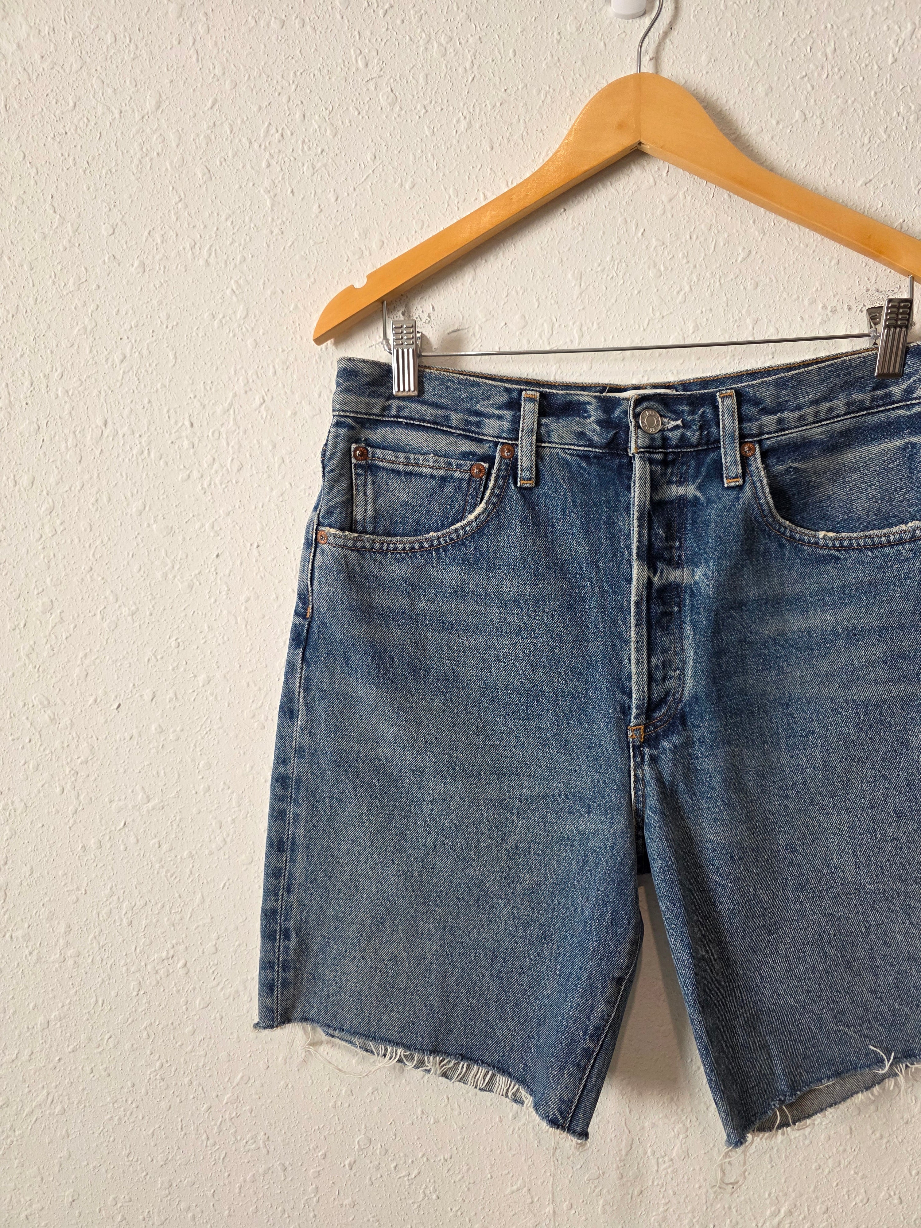 Agolde Relaxed 90s Denim Short (27)