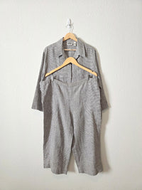 Vintage Chicos Linen Checkered Set (XL)
