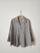 Vintage Chicos Linen Checkered Set (XL)