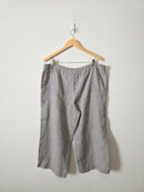 Vintage Chicos Linen Checkered Set (XL)