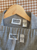 Vintage Chicos Linen Checkered Set (XL)