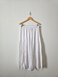 Vintage Linen Wide Leg Pants (XL)