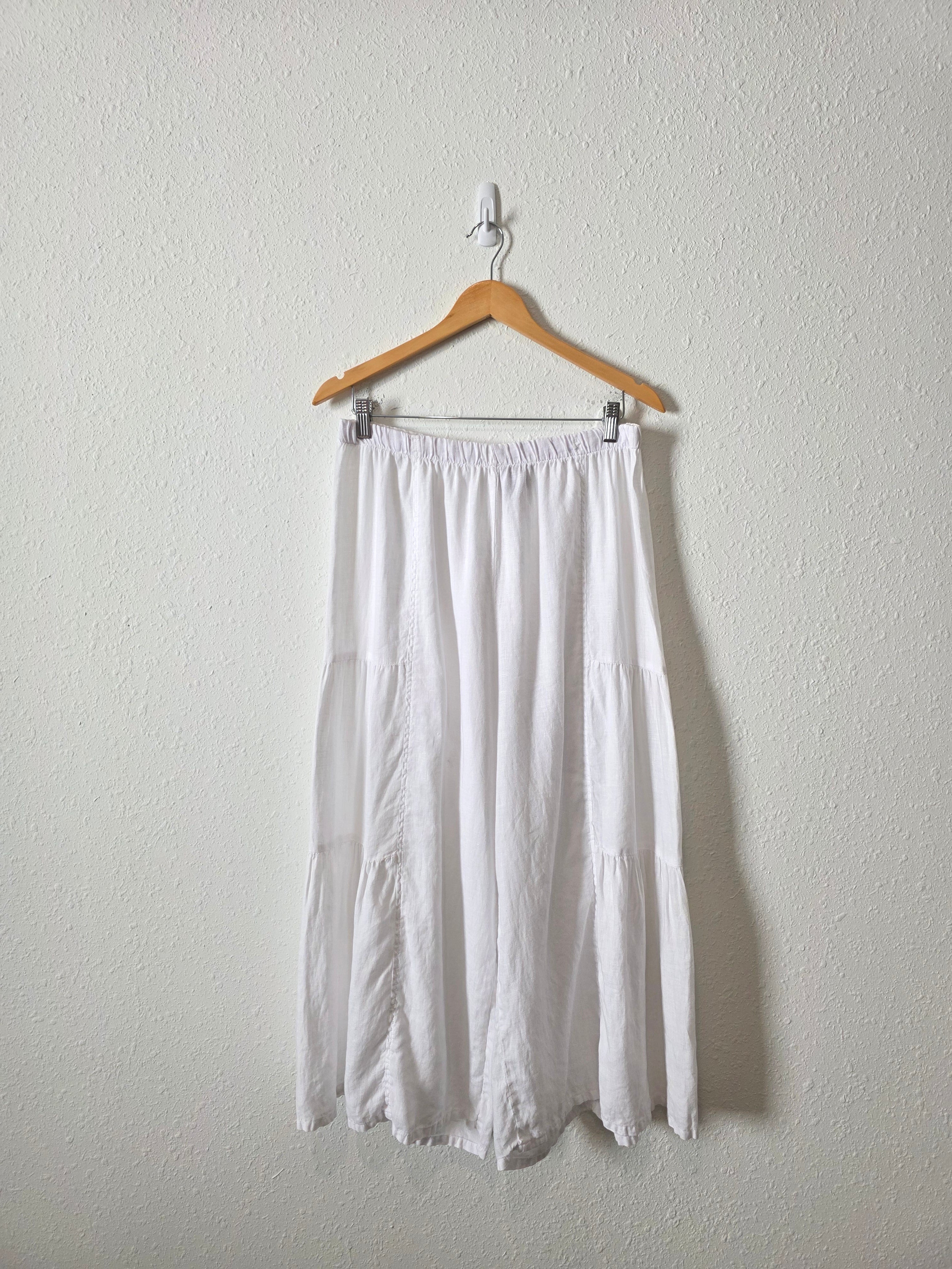 Vintage Linen Wide Leg Pants (XL)