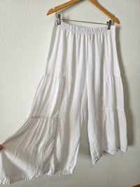 Vintage Linen Wide Leg Pants (XL)