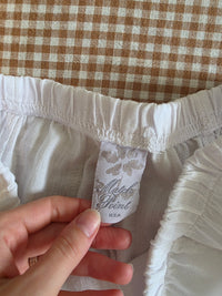 Vintage Linen Wide Leg Pants (XL)