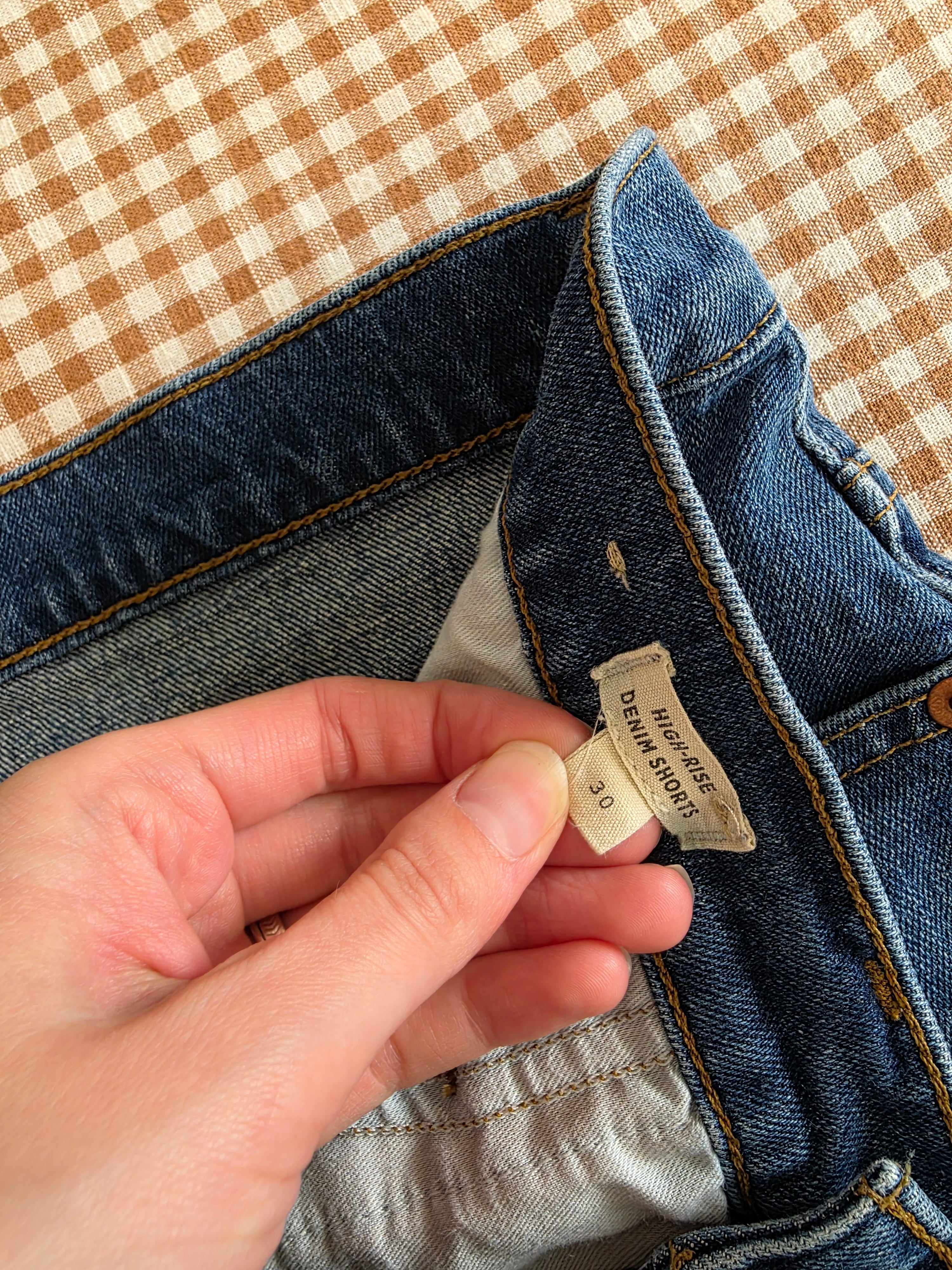 Madewell High Rise Denim Shorts (30)