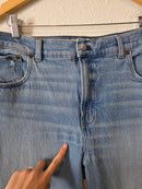 Madewell Perfect Vintage Wide Leg Jeans (33)