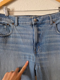 Madewell Perfect Vintage Wide Leg Jeans (33)