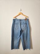 Madewell Perfect Vintage Wide Leg Jeans (33)