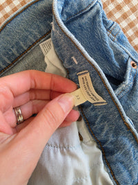 Madewell Perfect Vintage Wide Leg Jeans (33)