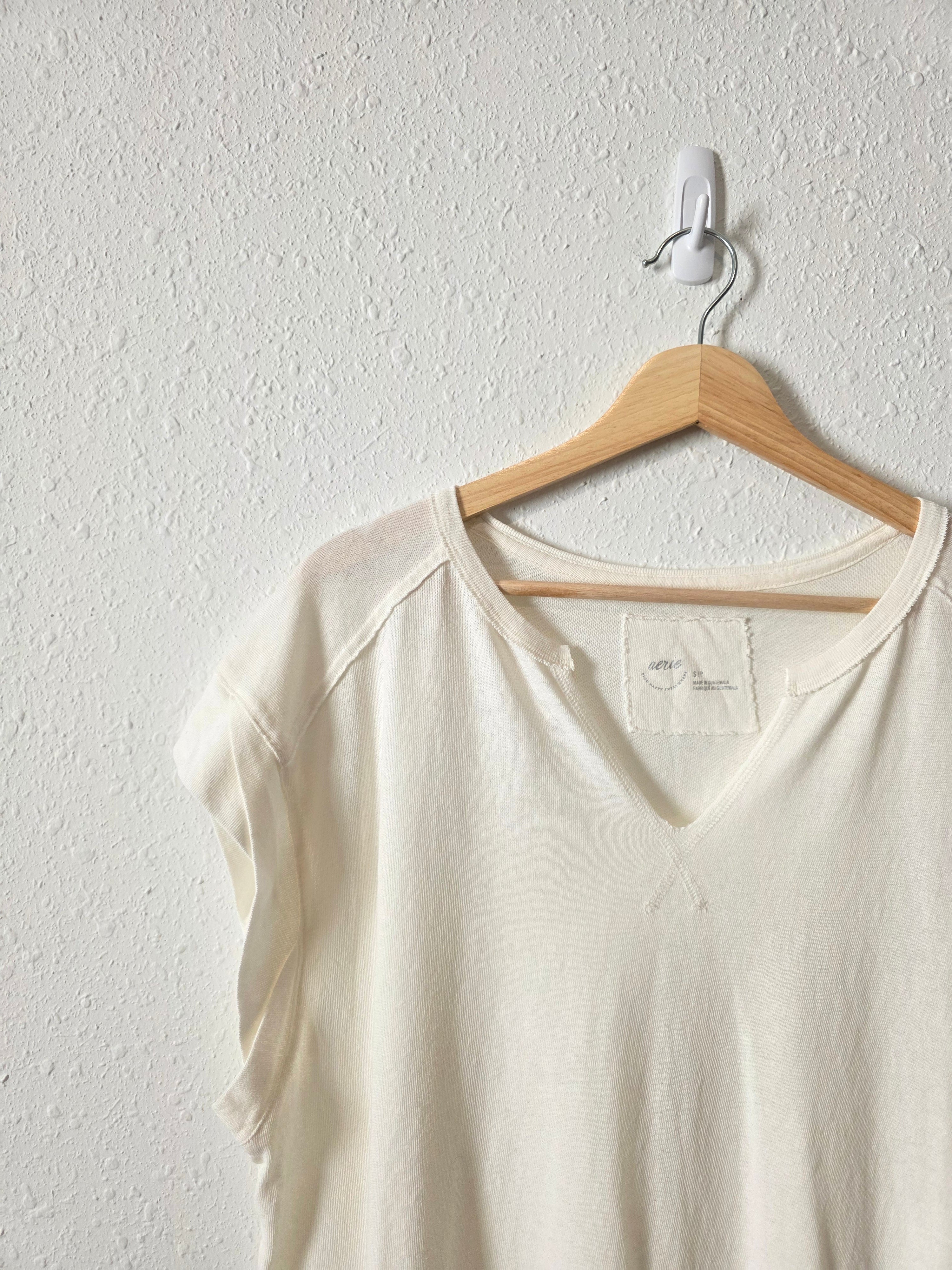 NEW Aerie Oversized Cotton Tee (S)