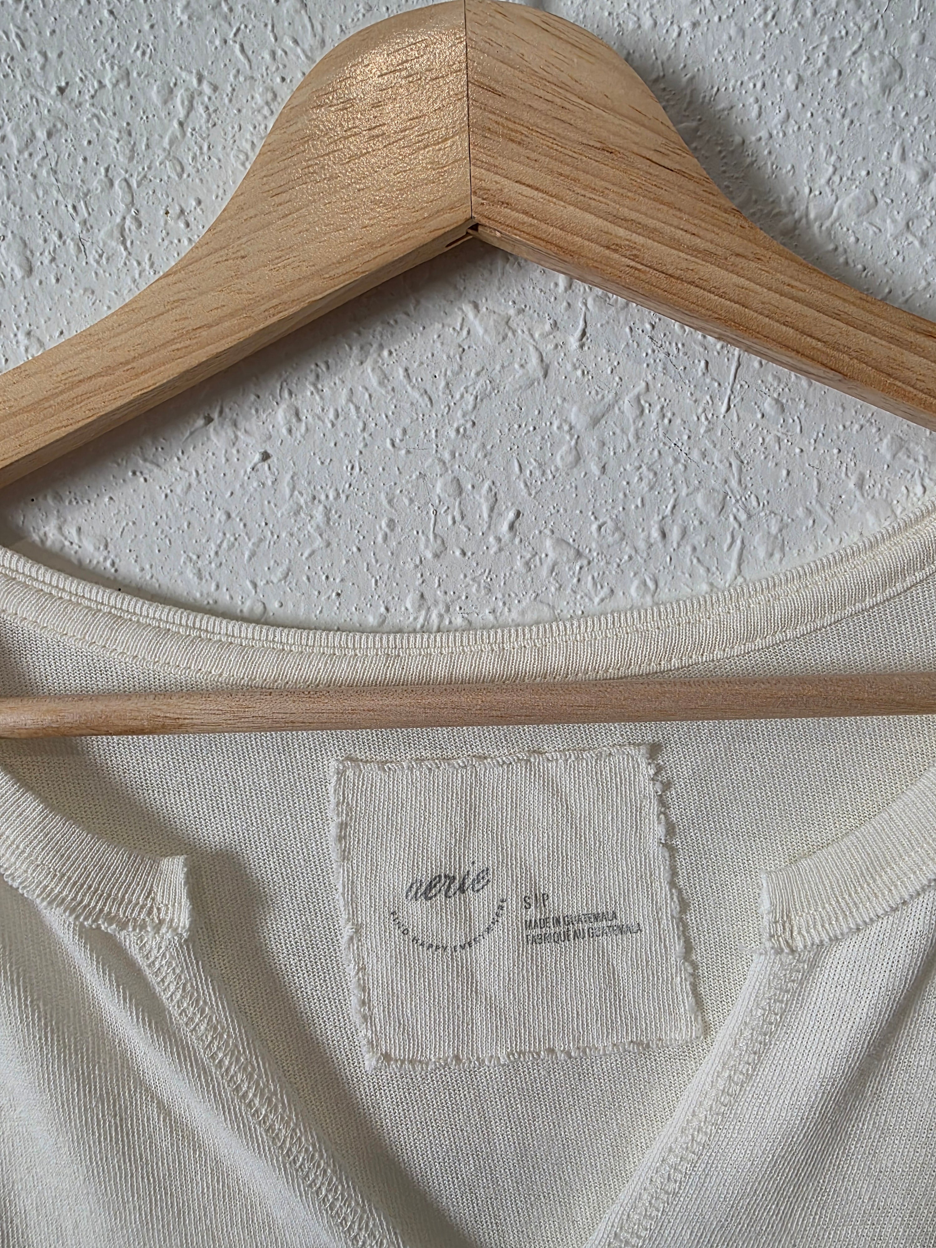 NEW Aerie Oversized Cotton Tee (S)