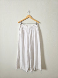 Madewell Relaxed Wide Leg Linen Pants (10P)