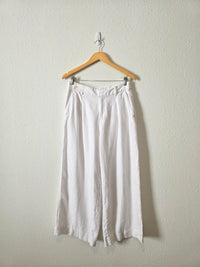 Madewell Relaxed Wide Leg Linen Pants (10P)