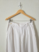 Madewell Relaxed Wide Leg Linen Pants (10P)