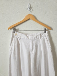 Madewell Relaxed Wide Leg Linen Pants (10P)