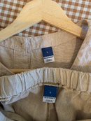 Linen Blend Skort Set (L)